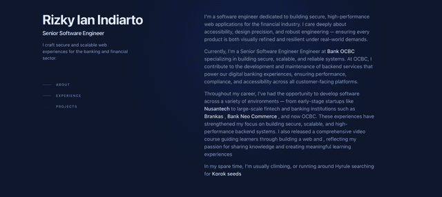 Rizky Ian's Portofolio